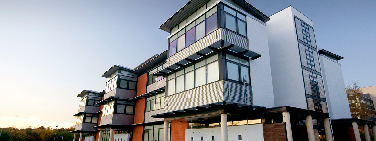 Exterior of Janet Lane-Claypon Building