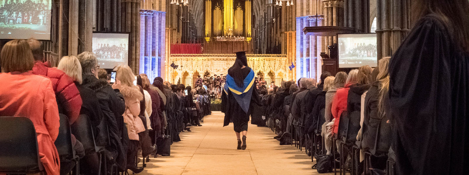 Graduation in Lincoln Cathedral