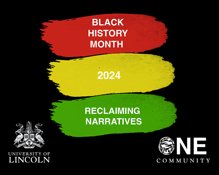 A graphic representing Black History Month