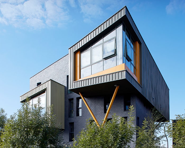 External shot of the UoL Sparkhouse Business Incubation Centre