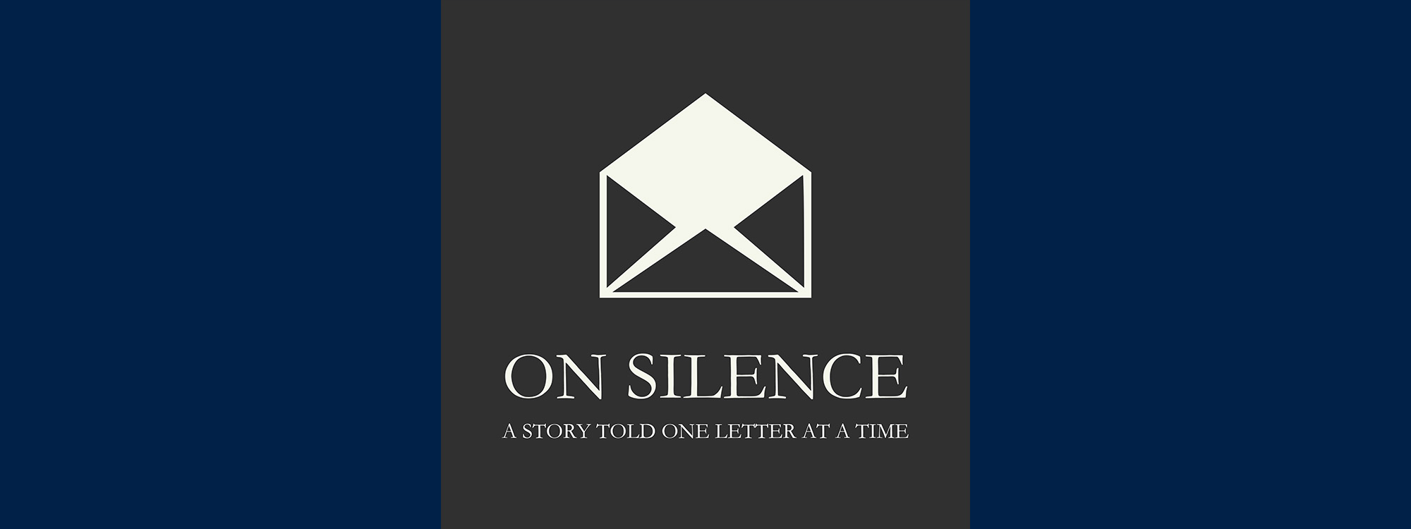 An open envelope with On Silence written beneath