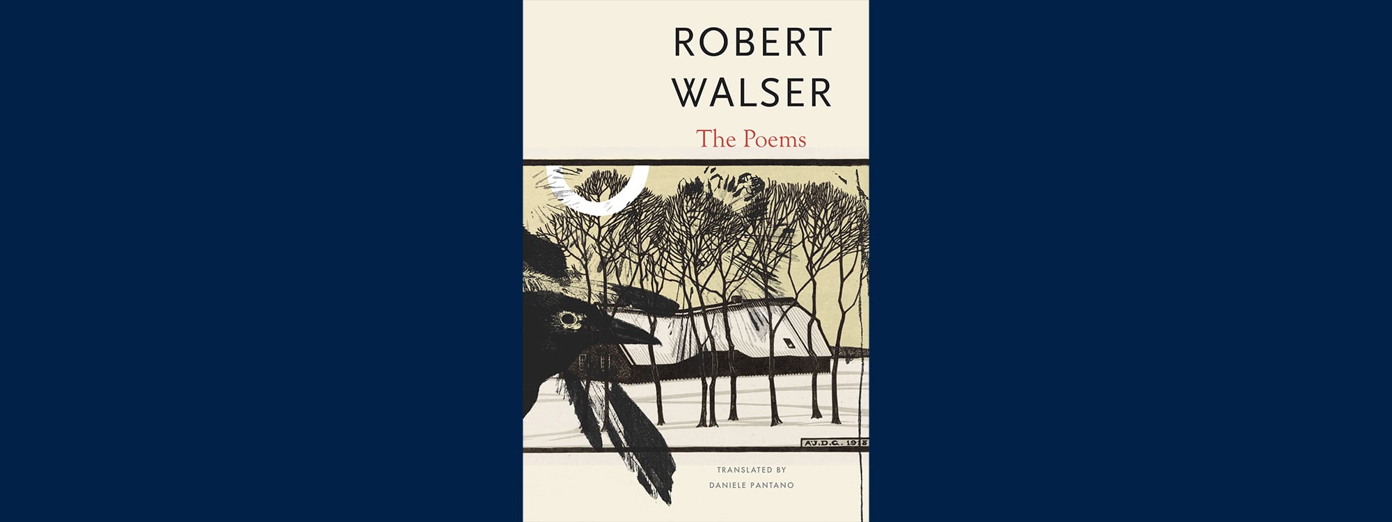 A book cover for Robert Walser: The Poems