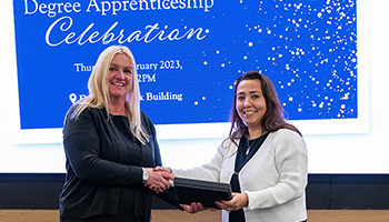 Degree Apprentices receiving awards