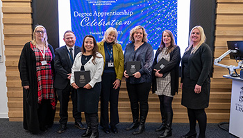 Degree Apprentices receiving awards